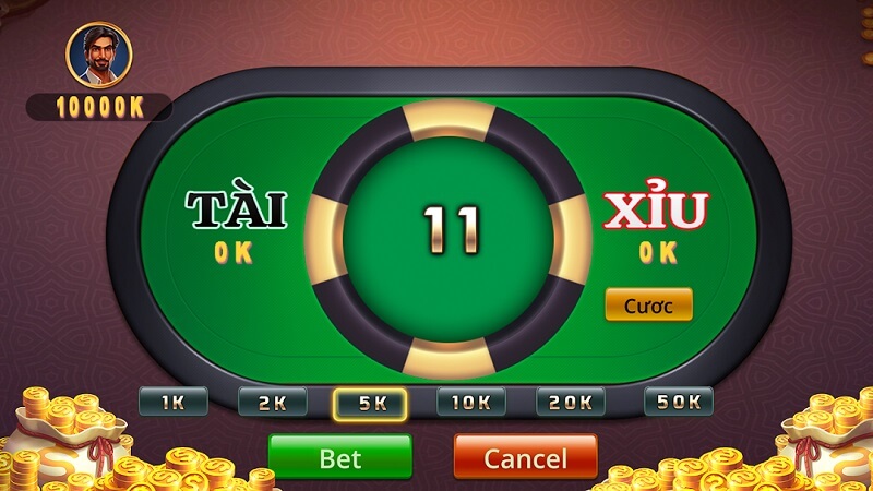 Đặt cược cửa phù hợp và đợi kết quả