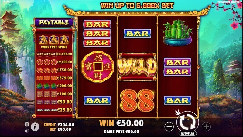 Nạp tiền trước khi quay slot